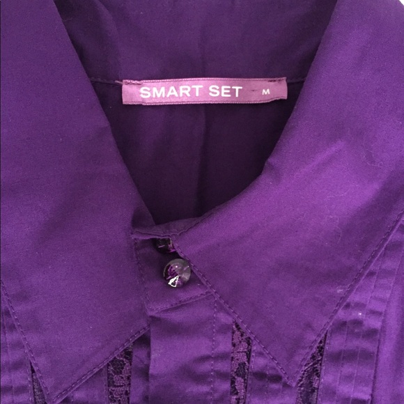 Smartset purple blouse - Picture 1 of 4